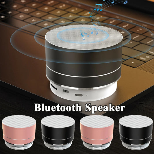 Mini Portable Bluetooth Speaker Stereo Bass USB/TF/FM Mode Rechargeable Wireless Speaker